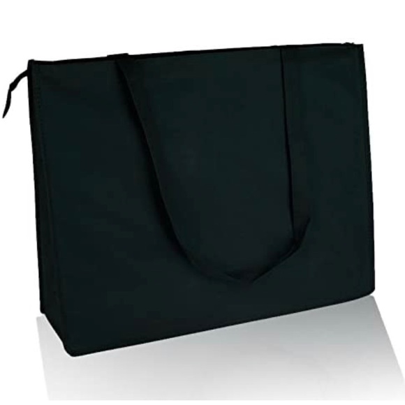 Bags Large Tote Bags With Zipper Poshmark